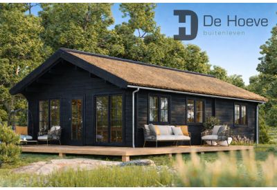 De Hoeve Houten Huis Falun (dubbelwandig) 44 | 962cm x 577cm