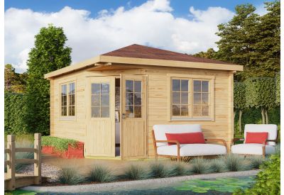 De Hoeve Eenvoudige Tuinkamer Solna 70 A | 4 m x 4 m | 11.5m2