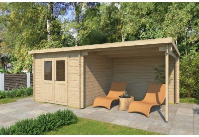 De Hoeve Blokhut Antwerpen met binnenvloer 28 A | 6 x 3,3 m