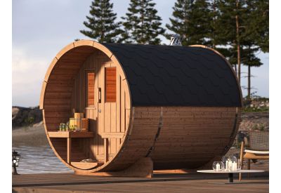 De Hoeve VAT SAUNA Frey | Ø 200 cm x 250 cm