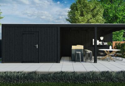De Hoeve Douglas Tuinhuis | 845x310cm 