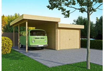 De Hoeve Garage met Carport Baflo 44