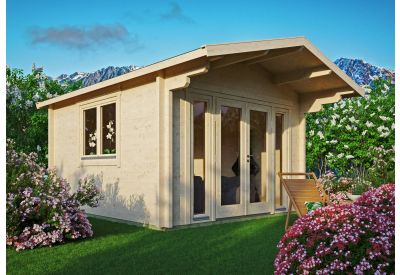 De Hoeve Tuinhuis Urk 70 C | 440cm x 380cm