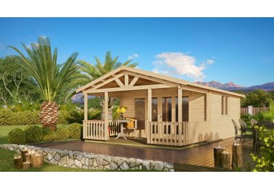 De Hoeve Recreatieblokhut Hamar 44 B | 7,45 x 4,75 m