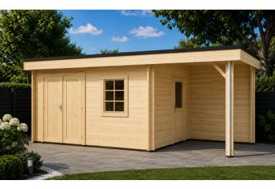 De Hoeve Maatwerk Blokhut Winchester 630x420cm