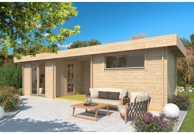 De Hoeve Tuinhuis met 2 kamers Bruinisse 44 | 9,8 x 3,4 m