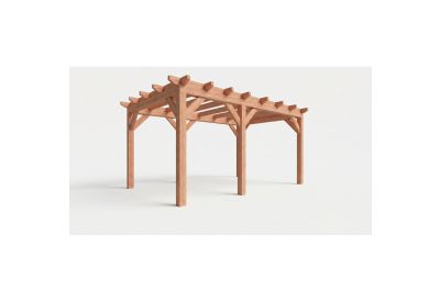 Trendhout plat dak constructiepakket 524X346cm