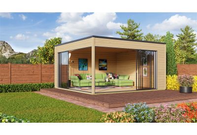 De Hoeve tuinhuis De Kwakel ALU 44 D | 4,8 x 4,5 m