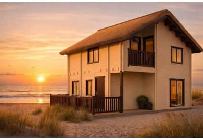 De Hoeve Houten Huis Florida 70 | 812cm x 742cm