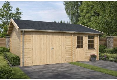 De Hoeve Houten Garage Pelle 44A | 578cm x 480cm