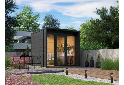 De Hoeve Tuinkantoor Bennebroek Zwart S | 5.71m2 | 2.8 x 2.5m