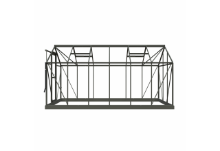 ROYAL WELL Tuinkas Mary IV Full Options, Groengrijs, VG 3mm/1
