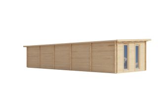 De Hoeve Tuinkamer Nagele 44 | 12 x 4,6 m 44 mm