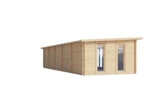 De Hoeve Tuinkamer Nagele 44 | 12 x 4,6 m 44 mm