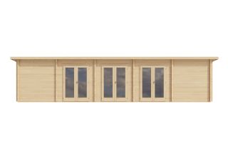 De Hoeve Tuinkamer Nagele 44 | 12 x 4,6 m 44 mm