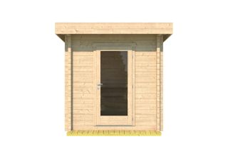 De Hoeve Buitensauna Larvik 90 | 225cm x 225cm