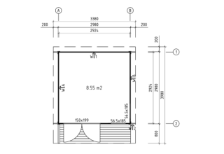 De Hoeve Tuinkamer Drouwen 28 B | 3,4 x 4m