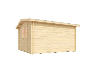 De Hoeve Blokhut Houten 5D | 330cm x 330cm