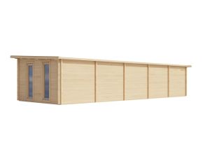 De Hoeve Tuinkamer Nagele 44 | 12 x 4,6 m 44 mm