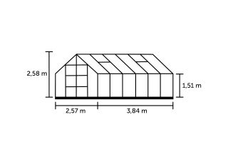 ROYAL WELL Tuinkas Magnum 128, TG 3mm