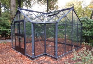 ROYAL WELL Orangeri 15,2 - antraciet - 3mm veiligheidsglas