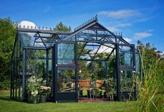 ROYAL WELL Orangeri 15,2 - antraciet - 3mm veiligheidsglas