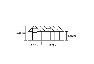 ROYAL WELL Qube 610 zwart, VG 3mm/1