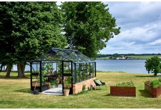 ROYAL WELL Premium 13,0 Wall - antraciet - 3 mm veiligheidsglas