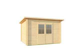 De Hoeve Tuinhuis Sleeuwijk dubbele deur 4D | 276 x 336 cm