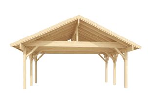 De Hoeve Carport Heenvliet XL | 555cm x 512cm