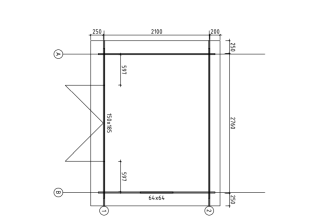 De Hoeve Berging Grenske 28 E | 276cm x 210cm