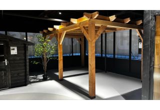 Aanbouwveranda constructie | pergola | 584x326cm