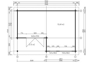 De Hoeve Tuinhuis Kruisland 44 | 530cm x 390cm