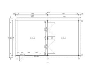 De Hoeve dubbele garage/carport Askim 70 | 1020cm x 575cm