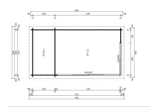De Hoeve Tuinhuis Giethoorn Alu 44 C | 595cm x 320cm