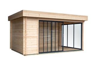 De Hoeve tuinkamer Wehl ALU Concept 70 A | 4,8 x 3,6 m 70 mm