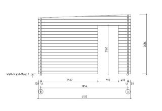 De Hoeve tuinkamer Model Leens ALU 70 E | 4,1 x 4,4 m