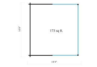 De Hoeve tuinkamer met aluminium deuren model Oss ALU  70 H | 4,5 x 4,4 m