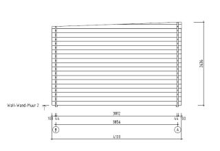 De Hoeve tuinkamer ALU Haren E 44 | 4,1 x 4,4 m