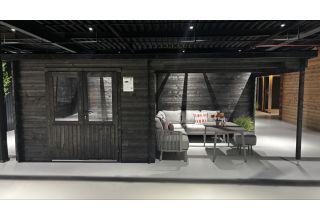 De Hoeve Blokhut Antwerpen Bruin Geïmpregneerd