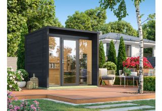 De Hoeve Tuinkamer Den Haag 70 XS (zwart) | 255cmx 222cm