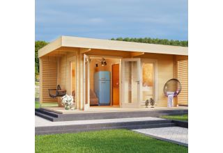 De Hoeve Saunacabine Strijen 70 | 5,1 x 2,8 m