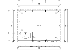 De Hoeve tuinkantoor Marken 44 B | 640 x 510cm