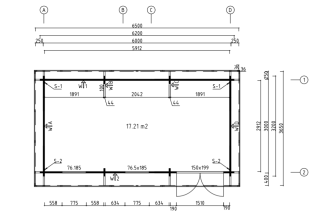 De Hoeve Tuinkamer Almen Modern 44 C | 590 x 300 cm