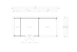 De Hoeve Tuinkamer Heerde 28 | 7,8 x 3,6 m
