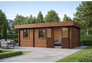 De Hoeve Tuinkamer Almen Classic 44 C | 600 x 300cm