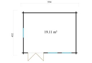 De Hoeve Tuinkamer Maasland 44 A | 5,6 x 4,4 m