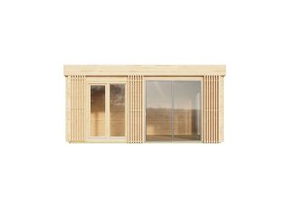 NIEUW! De Hoeve tuinhuis met saunacabine model Oijen 70 | 6 x 5,4 m