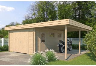 De Hoeve Schuur Brielle 70 met overkapping | 713cm x 510cm