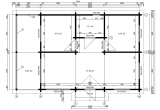De Hoeve Houten Huis Jomsborg 90 | 1030cm x 660cm